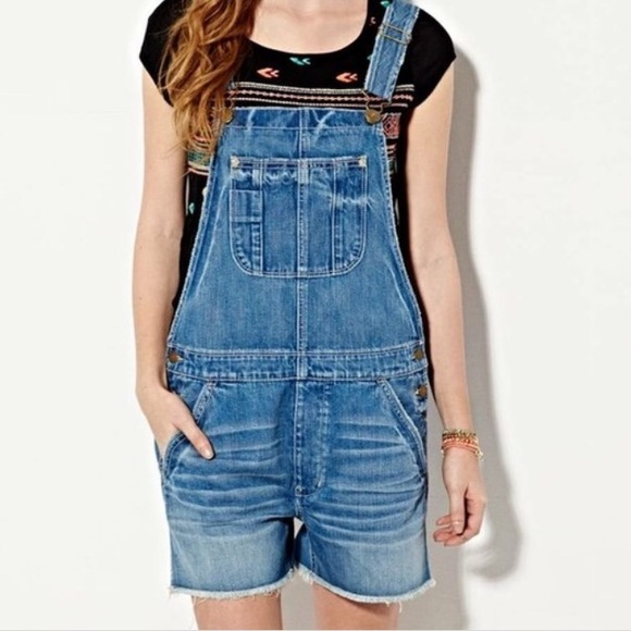 american eagle overall shorts